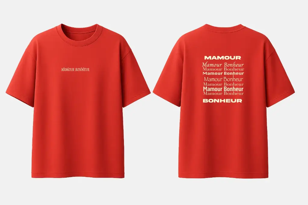 L'intense - T-shirt Oversize